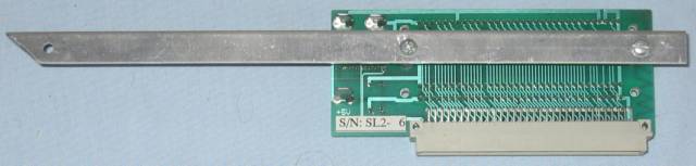 AVIE 2 slot backplane back