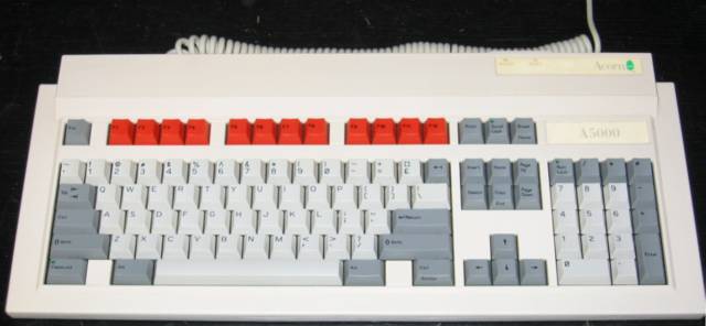 Acorn A5000 Keyboard top