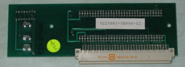 Acorn A300 backplane rear
