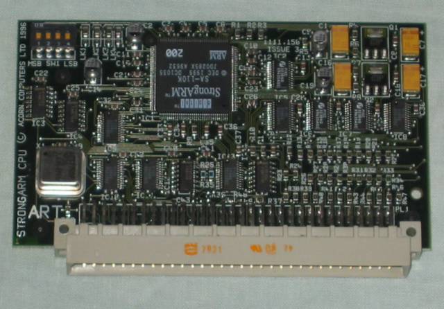 Acorn ART10 200MHz  StrongARM CPU front