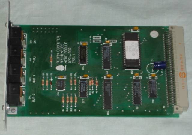 Acorn AKA16 MIDI podule top