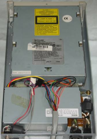 Apple CD 300 open