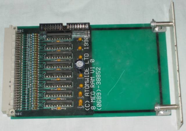 Atomwide *Meg RAM Upgrade RAM board top