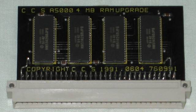 CCA A5000 4MB RAM Upgrade front