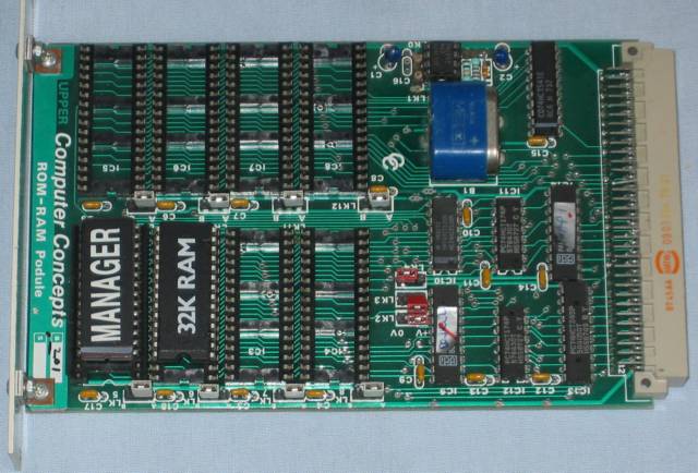 CC ROM/RAM podule top