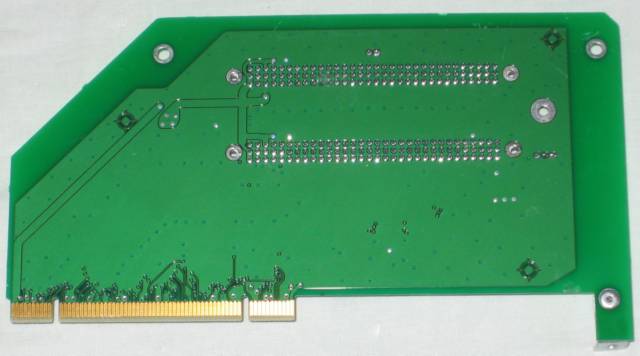 Castle Iyonix backplane back