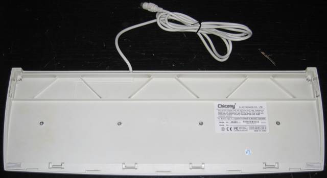 Castle Risc PC Keyboard bottom