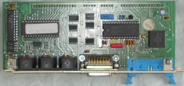 Commotion MIDI, Analogue & User port (top)