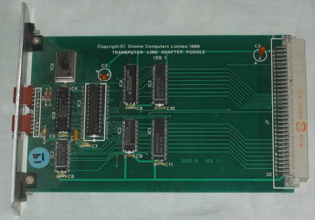 Gnome Transputer Link Adapter top
