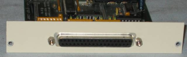 Calligraph laser Printer Interface back