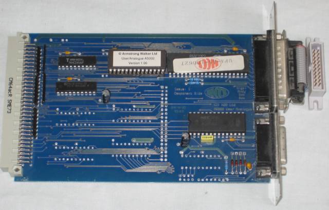 HCCS A5000 User Port Analogue podule top