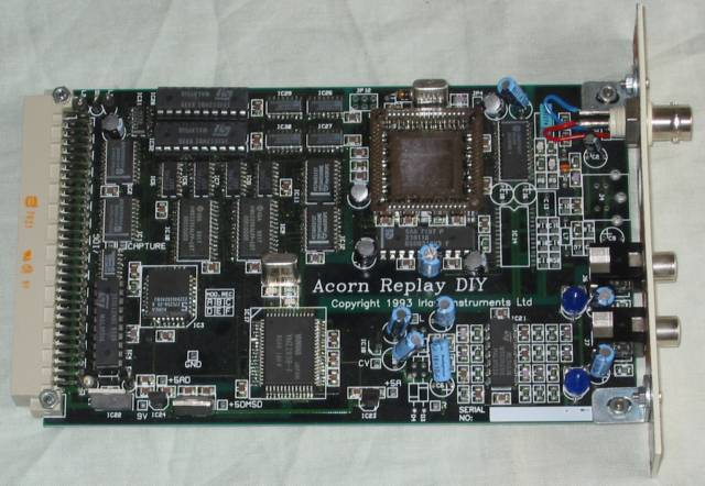 Irlam Instruments Acorn Replay DIY card without daughterboard