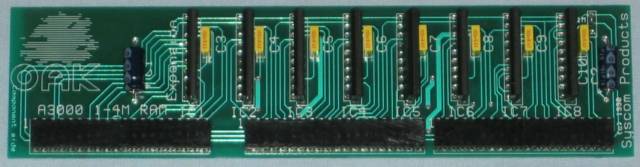 Oak A3000 RAM Upgrade front
