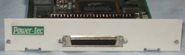 Power-tec SCSI-2 Interface back