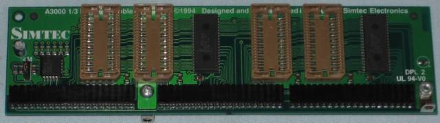 Simtec A3000 RAM Upgrade Iss D top