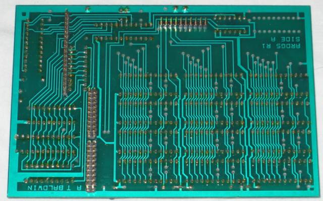 VEL Videographics Expansion Card daughterboard bottom