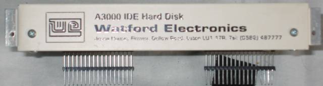WE A3000 IDE Hard Disc back