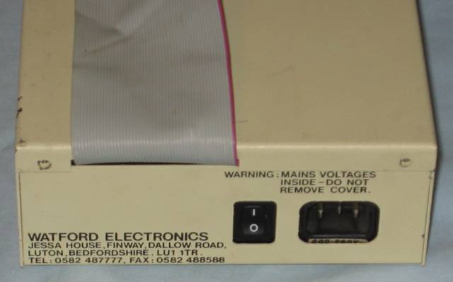 WE 40MB SCSI Hard Disc back