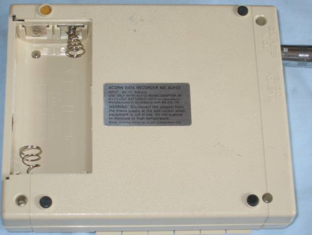 Acorn ALF03 Data Recorder bottom