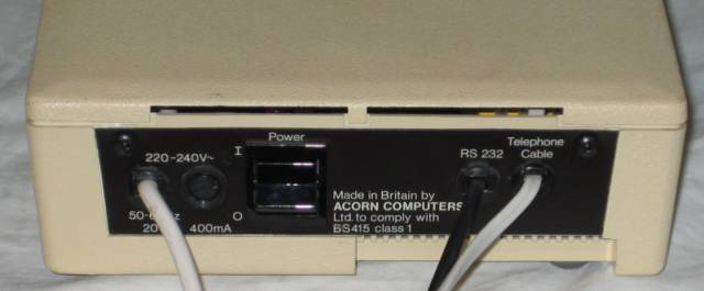 Acorn ANE02 Prestel Adapter back