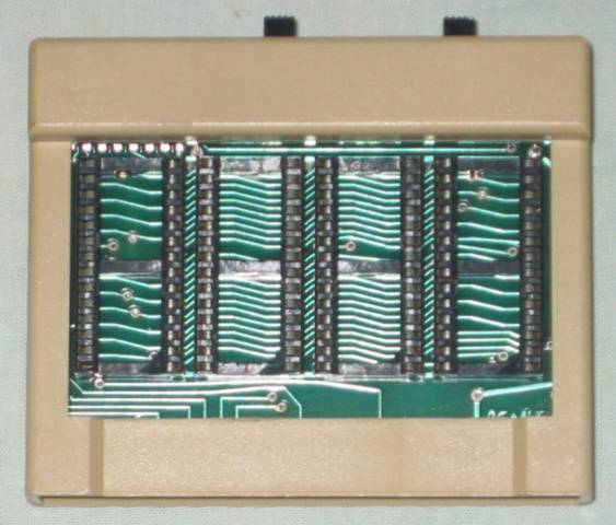 Technomatic Master ROM/RAM Cartridge back