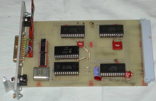 Custom serial card front