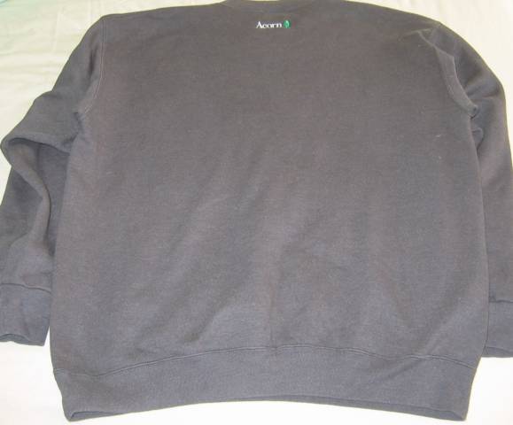 Acorn Clan sweatshirt back