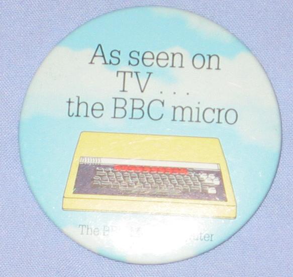 Acorn BBC Micro badge 8