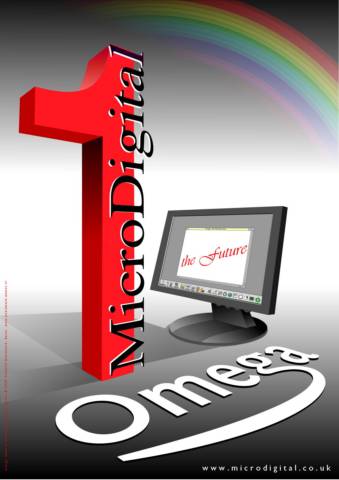 Microdigital Omega Poster