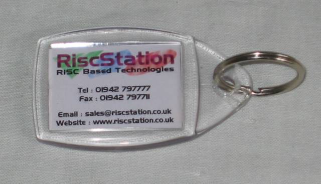 RiscStation Key Ring back
