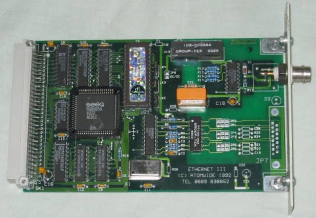 Acorn AEH54 Ethernet III podule top