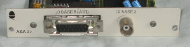 Acorn AKA25 Ethernet podule back