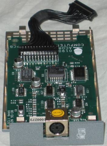 Acorn A4 Econet podule back
