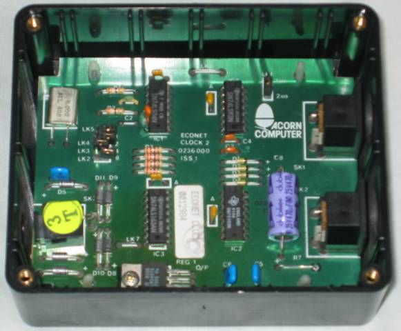 Acorn Type 2 Econet Clock open