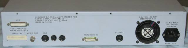 Acorn Econet X25 Gateway back