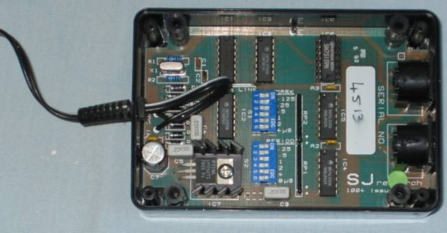 SJResearch Econet clock box open