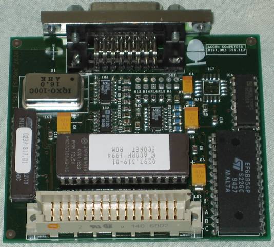 Acorn AEH60 Econet NIC bottom