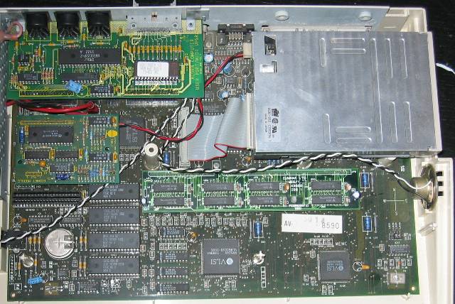 Acorn A3000 with keyboard removed