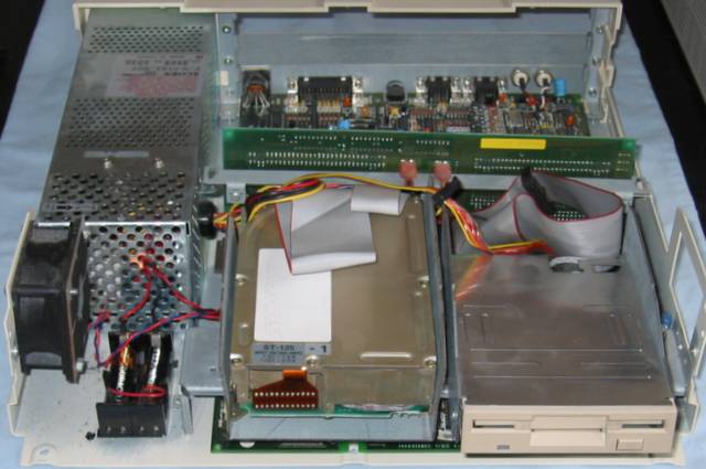 A440/1 with front panel removed