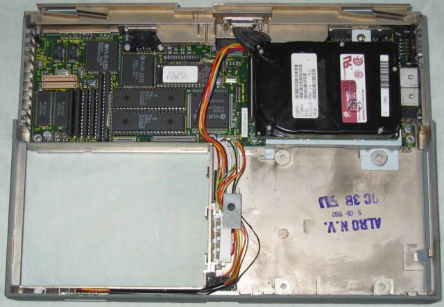 A4 with floppy removed