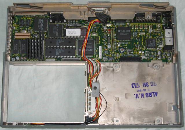 A4 with hard disc removed