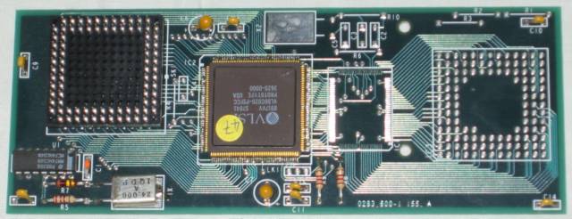 Acorn A500 ARM3 daughterboard bottom