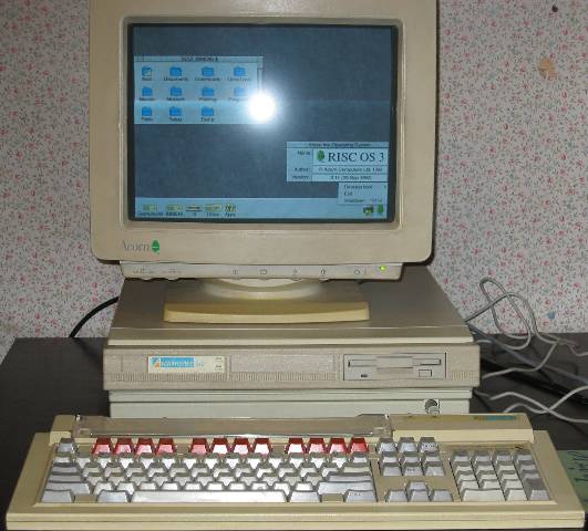 A540 running RISC OS 3.11