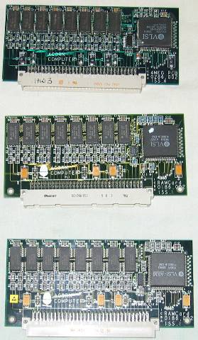 A540 RAMcards