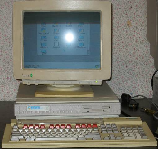 A540 running RISC OS 2.01