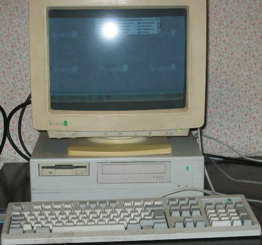 A7000 running Risc OS 3.60