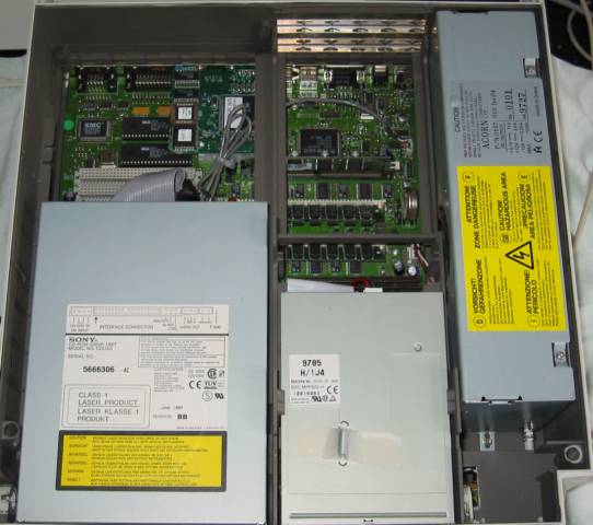 Acorn SRP26 StrongARM Risc PC with CPUs removed