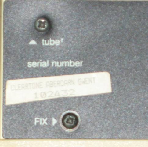 BBC Model A Issue 2 Serial No.