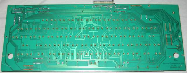 BBC Model B Issue 3 keyboard (bottom)