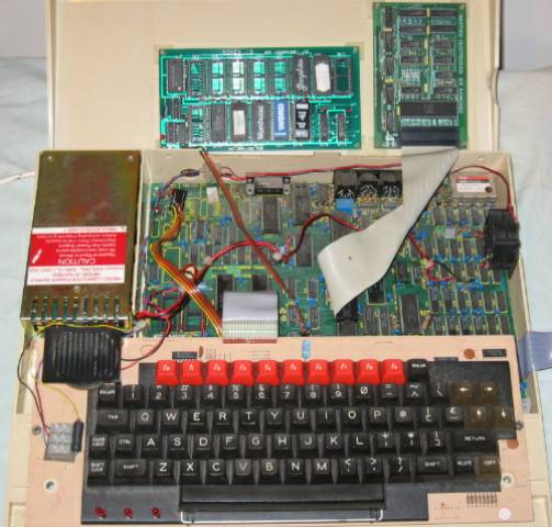 BBC Model B Issue 7 open